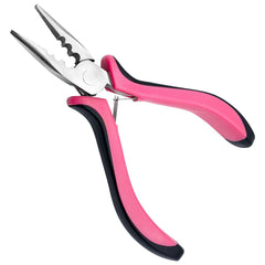 YUXIANG pink hair extension plier for precise micro link applications.