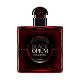 Yves Saint Laurent Black Opium Over Red bottle front view for a bold scent