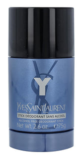 YSL Y Deodorant Stick 75g bottle shown for on-the-go freshness