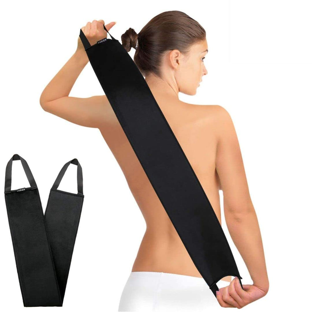 Yvoier double-side back applicator front view for easy reach and even application