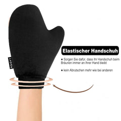 Yvoier double-sided tanning glove designed for both hands and extended life.