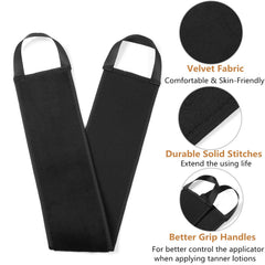 YVOIER exfoliate mitt removes dead skin for smoother tanning results