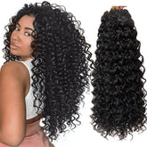 YXCHERISHAIR 8 packs curly crochet hair GoGo curl 18 inch for voluminous styling