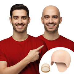 Zadin latex bald cap kit offers quick, comfortable disguise for last-minute cosplay.