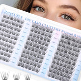 zanlufly lash clusters closeup highlights natural wispy look for everyday wear