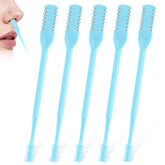 ZASZO nasal hair cutter with double-sided blades for precise trimming and safety