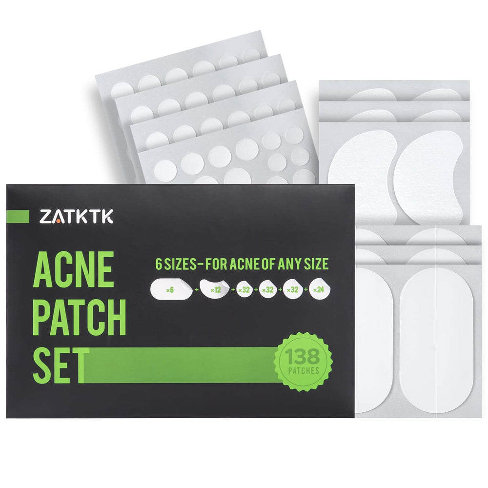 Parche ZATKTK de 8 mm para imperfecciones pequeñas, absorbe secreciones y cubre la zona