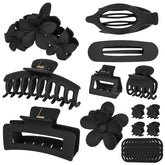 ZCLRUIQI large hair clip secures thick hair for all day hold.