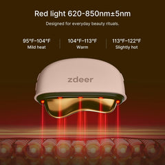 ZDEER compact, travel-friendly skincare device in a carry case.