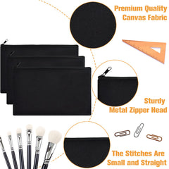 ZeeDix canvas pouch DIY surface, ideal for graffiti or embroidery.