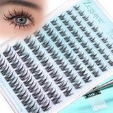 Zegaine Manga self-adhesive eyelashes natural look for daily wear.
