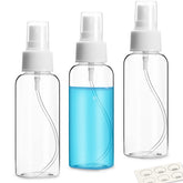 ZEJIA 3-pack small spray bottles pack shot, ideal for travel and organization.