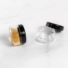 ZEJIA mini makeup containers fit in a pocket for quick access.
