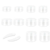 ZEJIA small travel container with clear screw-lid 3g for easy content identification.