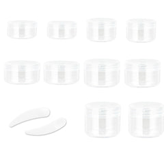 ZEJIA small travel container with clear screw-lid 3g for easy content identification.