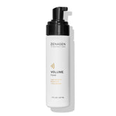 Zenagen Volume Foam bottle front showing lightweight volumizing potential.