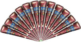 Zenia henna paste cones 12-pack for easy, natural color application.