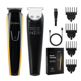 ZENLICO beard trimmer angle view highlighting ergonomic grip for precise grooming