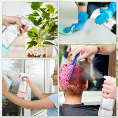 Zenowick gray-sleeve spray bottle set ready for essential oils.
