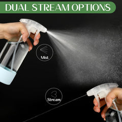 Zenowick upgraded adjustable nozzle detail for precise mist or stream.