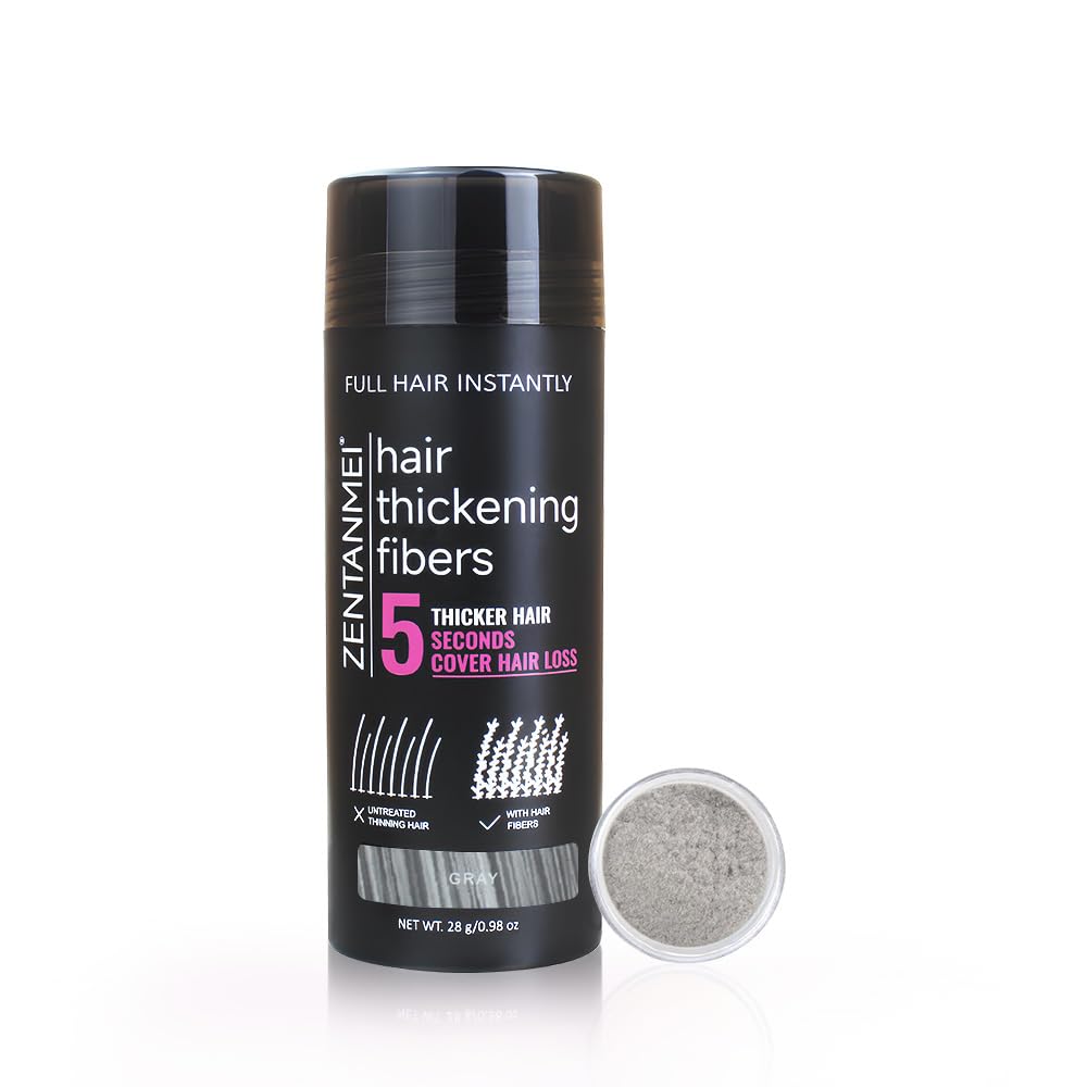 ZENTANMEI envase de fibras para cabello delgado con volumen inmediato