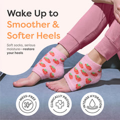ZenToes diseño abierto de dedos para mayor comodidad al dormir.