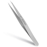 ZERNBER pointed tweezers for eyebrow shaping with precise grip.