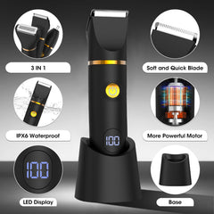 Zesuti Manscape trimmer head series enabling precise grooming options.