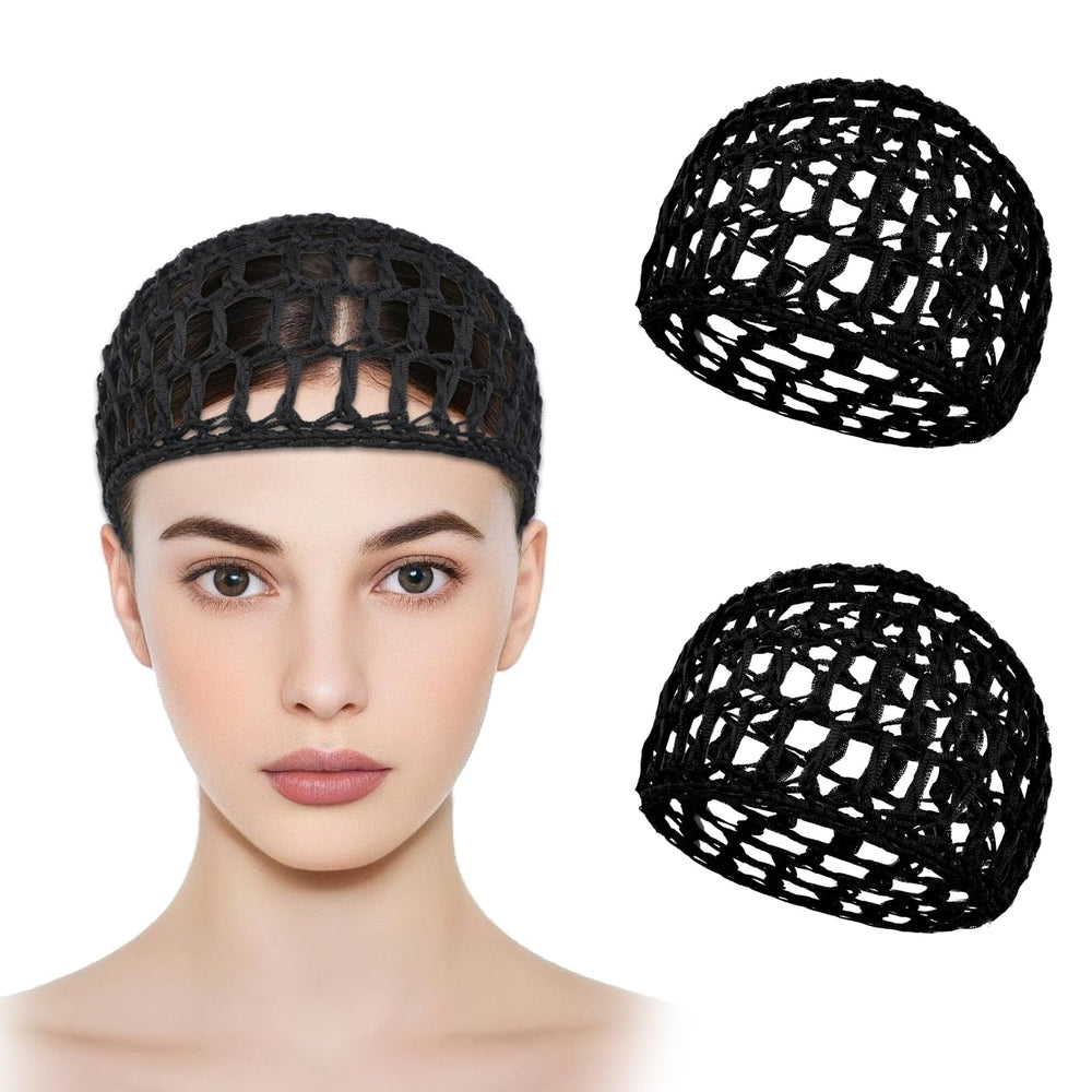 ZEYIYER hair net for sleeping with crochet design offers breathable comfort.