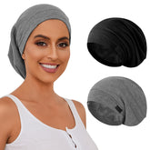 Gorro ZHENSILK con interior satinado para dormir sin fricción.