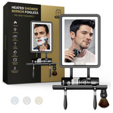 Zhenyemei heated shower mirror front view for fogless shaving