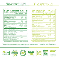 ZHOU Hairfluence capsules daily-use image demonstrating convenient vegan capsules.