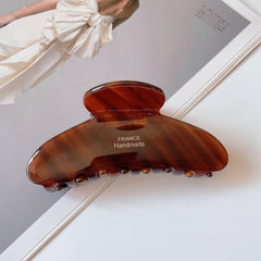ZHOUMEIWENSP pinza acrílica francesa con tortuga, estilo moderno.