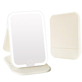 ZHUOTHAN rechargeable travel mirror with light for on-the-go makeup tasks.