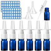 ZHWKMYP blue 5ml nasal spray bottle set for on-the-go precision and convenience.