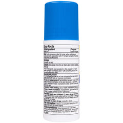 Zims Max Freeze Pro Roll-On in use on skin for quick absorption.