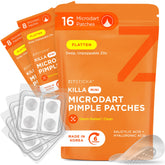 ZitSticka Killa Mini patch on skin for fast, deep-action zit care.