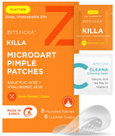 Parche ZitSticka KILLA con microdarts para espinillas emergentes en casa