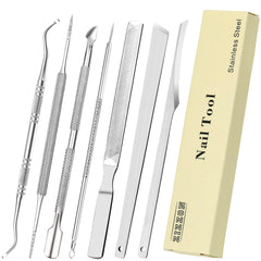 ZIZZON 7-piece ingrown toenail kit in full set view for at-home care