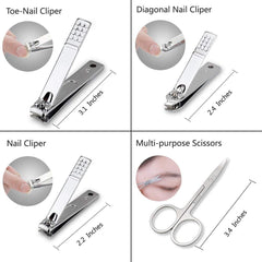 ZIZZON diagonal nail clipper offering controlled shaping.