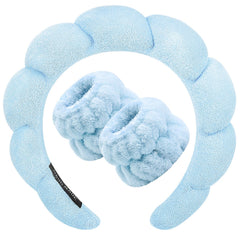 Diadema Zkptops para lavado facial, cómodo y absorbente.
