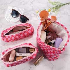ZLFSRQ medium pencil case ideal for pens, brushes, and cosmetics.