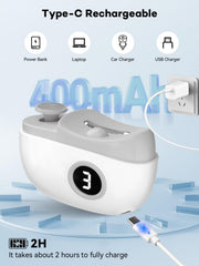 Zlsoeci nail clipper LED light enhances visibility during grooming