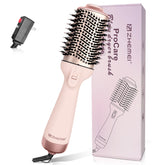 zm zHEMEI 1300W hair dryer brush front view with quick drying performance.