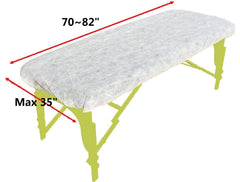 ZMDREAM white disposable table cover pack of 20 for hygienic setups.