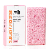 ZMOI Siliglass pumice stone for effective heel exfoliation.