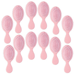 ZMOIVOK mini hair brush pink gift box for travel detangling