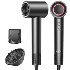 ZMZW high-speed hair dryer 160000rpm delivers ultra-fast drying for busy mornings.