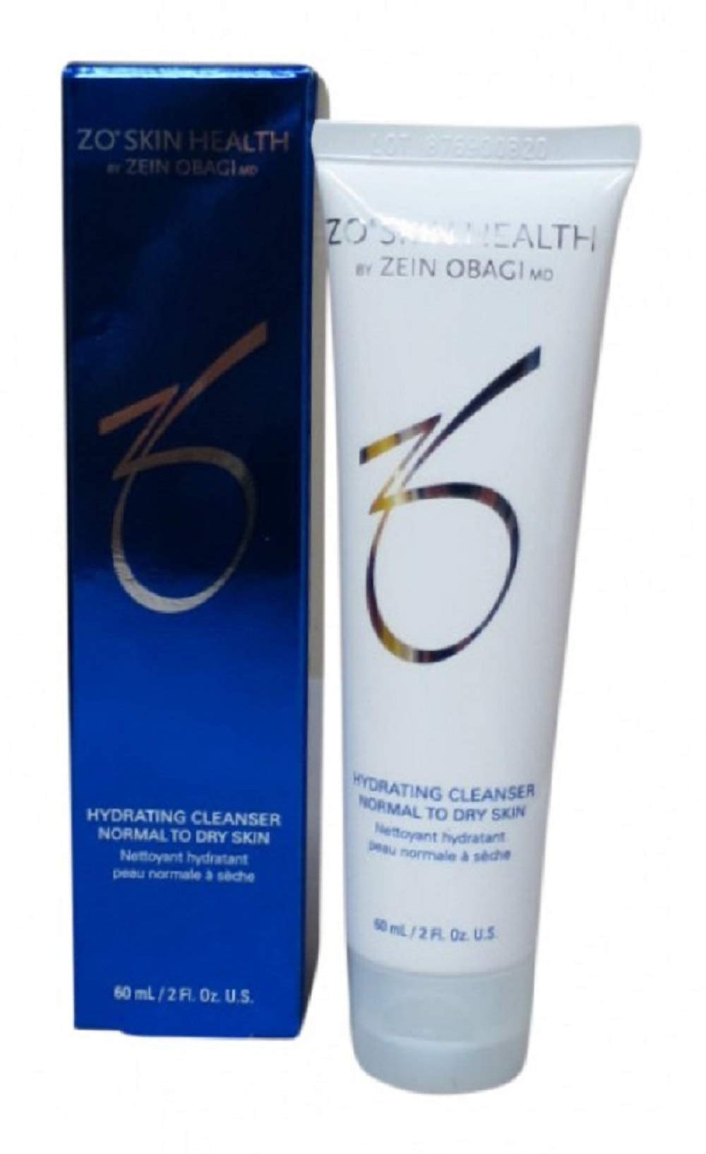 ZO Skin Health Hydrating Cleanser travel size gently cleanses while hydrating dry skin