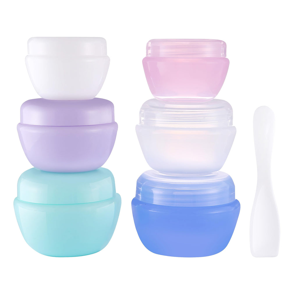 ZOADLE travel containers case-open design for spill-free packing on trips.